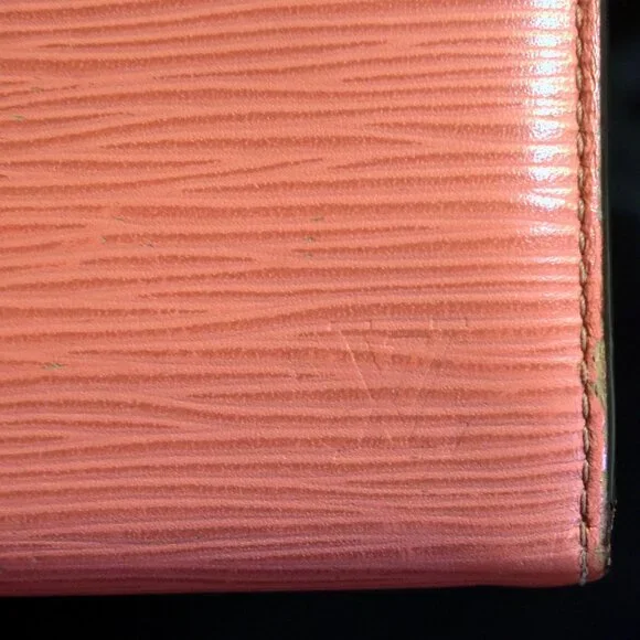 Louis Vuitton Epi Sarah Long Wallet – Corail (2014) Made in Spain w/ Dust Bag - Picture 9 of 14